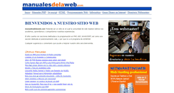 Desktop Screenshot of manualesdelaweb.com