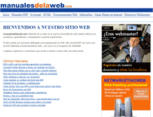Tablet Screenshot of manualesdelaweb.com